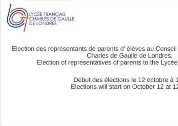 application de vote pour le lycée français de Londres